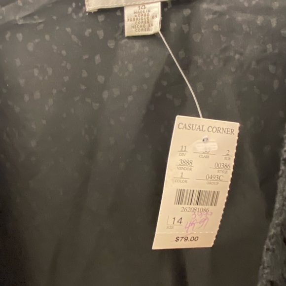 2 piece set, the perfect little black eyelet dress & NWT matching jacket - Picture 8 of 14